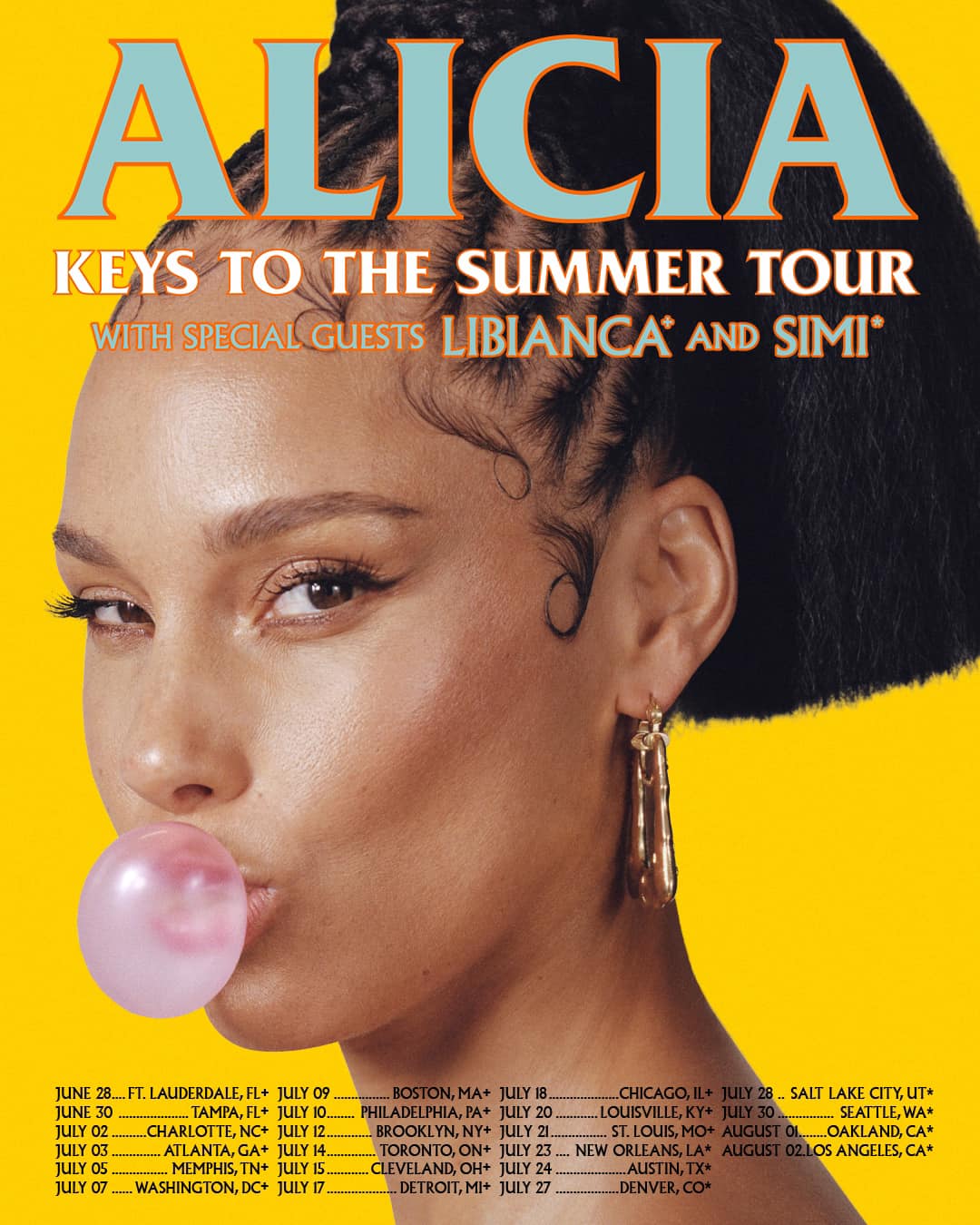 Alicia Keys Summer Tour